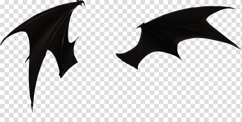 realistic devil wings png