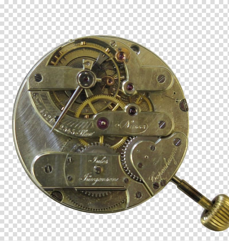Pocket watch Chronometer watch Movement Clock, Watch Parts transparent background PNG clipart
