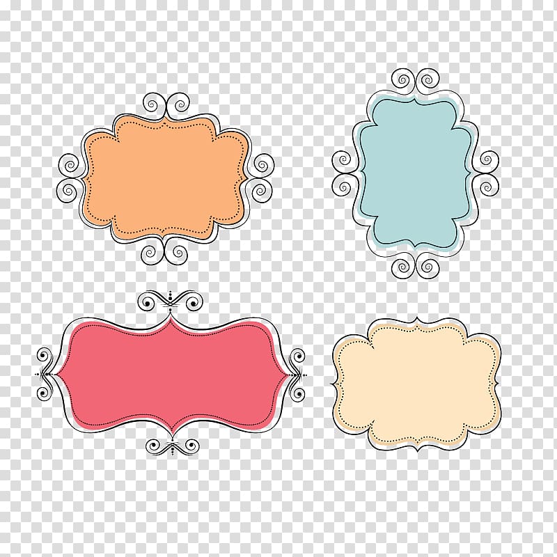 Label Page layout Box Sticker Frames, box transparent background PNG clipart