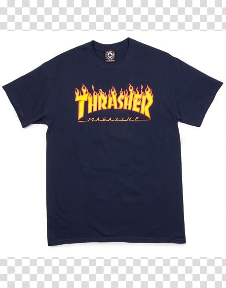 T-shirt Thrasher Presents Skate and Destroy Hoodie Skateboarding, T-shirt transparent background PNG clipart