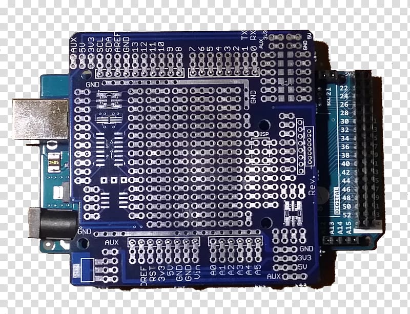 Microcontroller Breadboard Arduino Hardware Programmer Electronics, Shield arduino transparent background PNG clipart