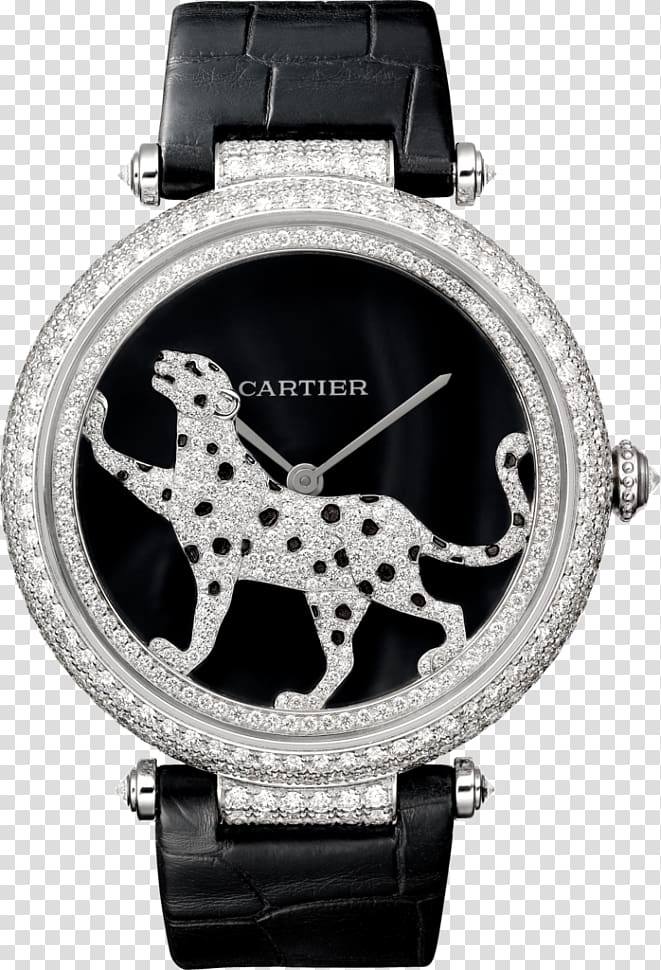 Cartier Watch Jewellery Movement Diamond, price tag creatives transparent background PNG clipart