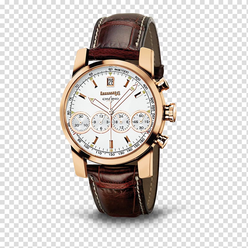 Eberhard & Co. Automatic watch Chronograph Baselworld, watch transparent background PNG clipart