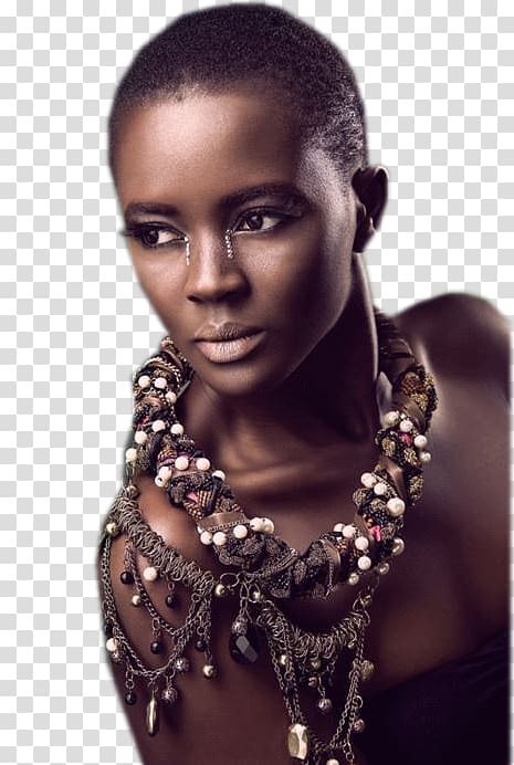 Beauty Ghana Model Woman Sustainable fashion, model transparent background PNG clipart