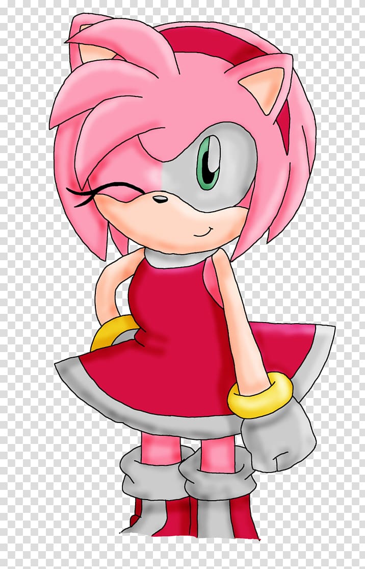 Amy Rose Sonic the Hedgehog 3 , amy transparent background PNG clipart.