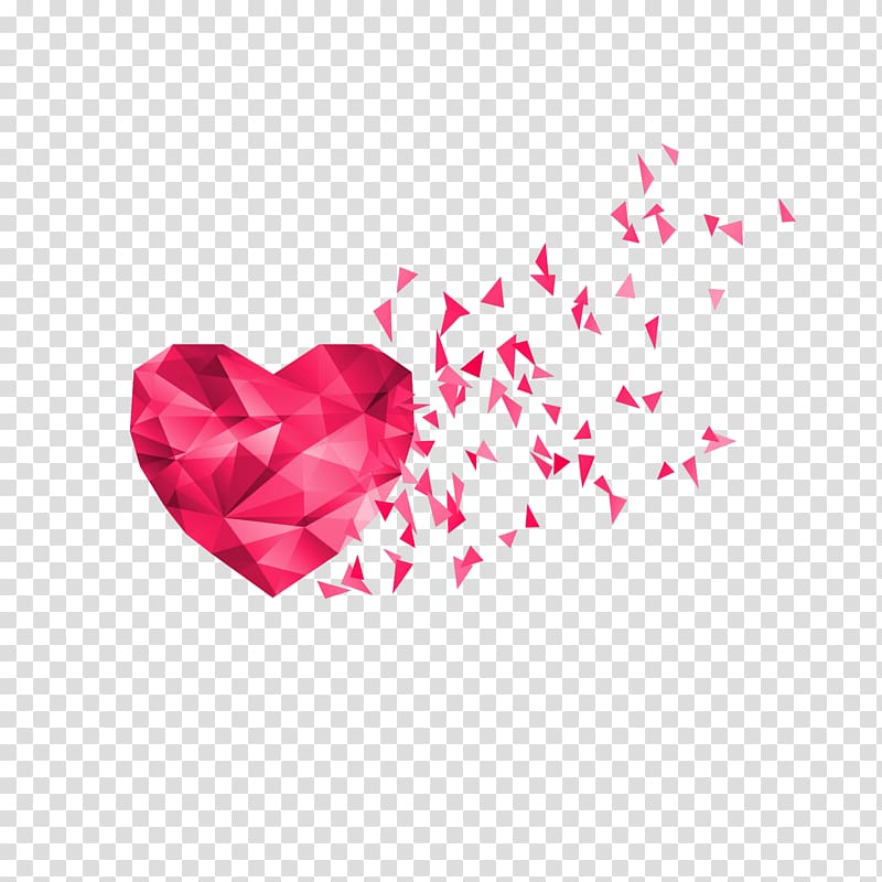 Stereo hearts transparent background PNG clipart