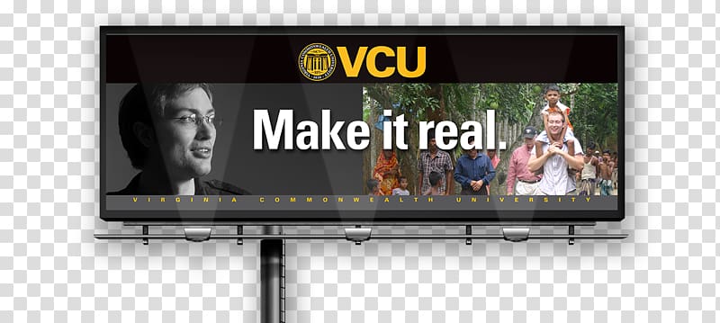 Virginia Commonwealth University Billboard Learning Advertising, billboard transparent background PNG clipart