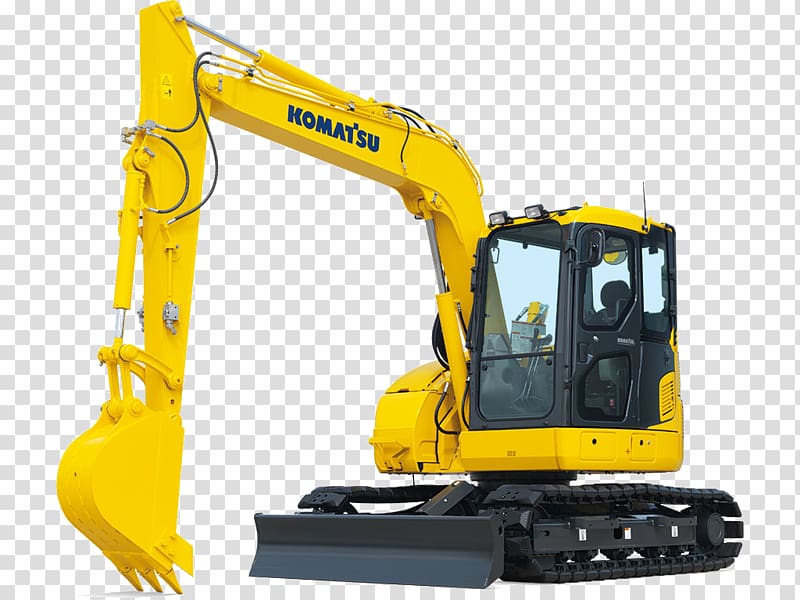 Komatsu Limited Compact excavator Architectural engineering Hydraulics, excavator transparent background PNG clipart