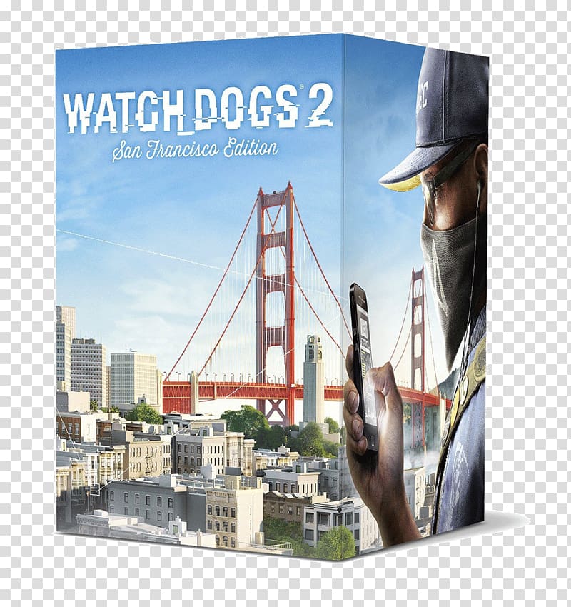 Watch Dogs 2 PlayStation 4 Video game Xbox One, others transparent background PNG clipart