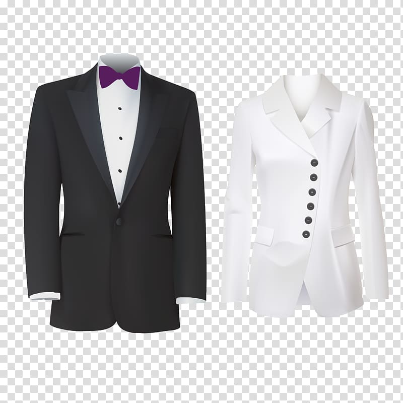 Suit Dress Clothing, Men and dress Shixi transparent background PNG clipart