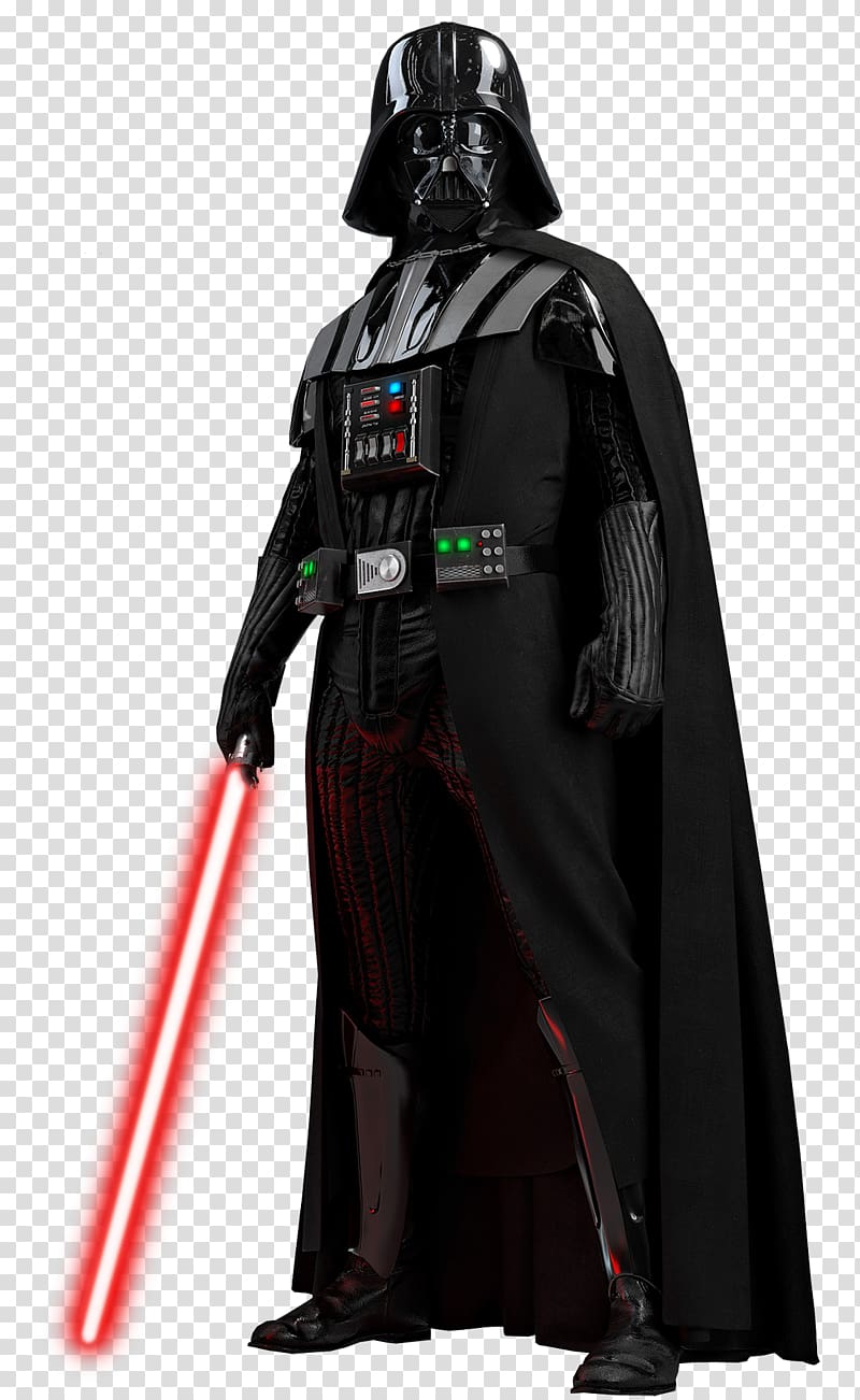 Star Wars Darth Vader illustration, Anakin Skywalker Luke Skywalker Darth Maul Palpatine Stormtrooper, Darth Vader transparent background PNG clipart