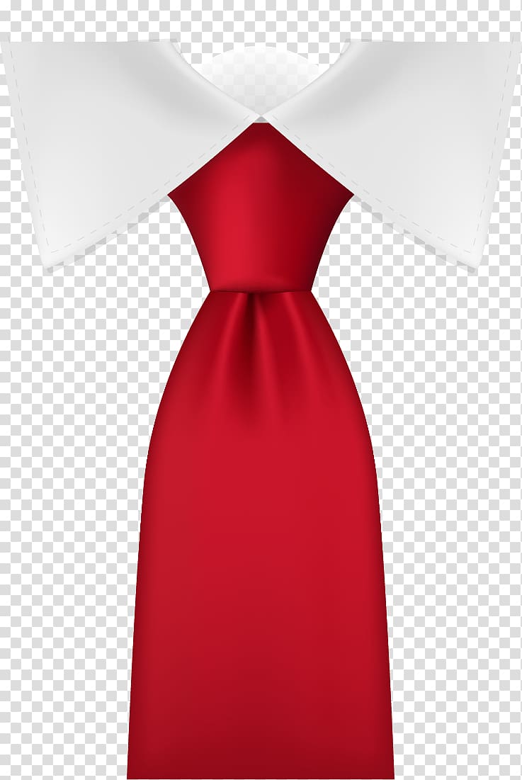 Necktie Satin Red, tie transparent background PNG clipart