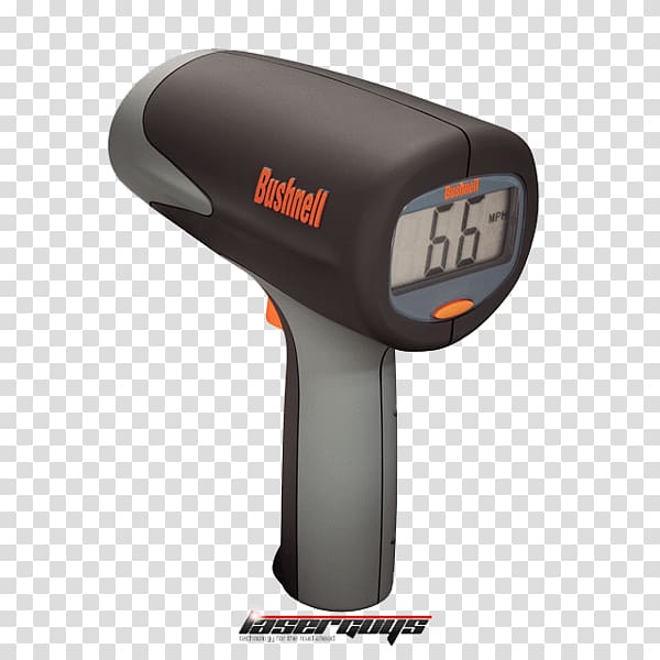 Radar gun Speed Velocity Bushnell Corporation Miles per hour, laser gun transparent background PNG clipart