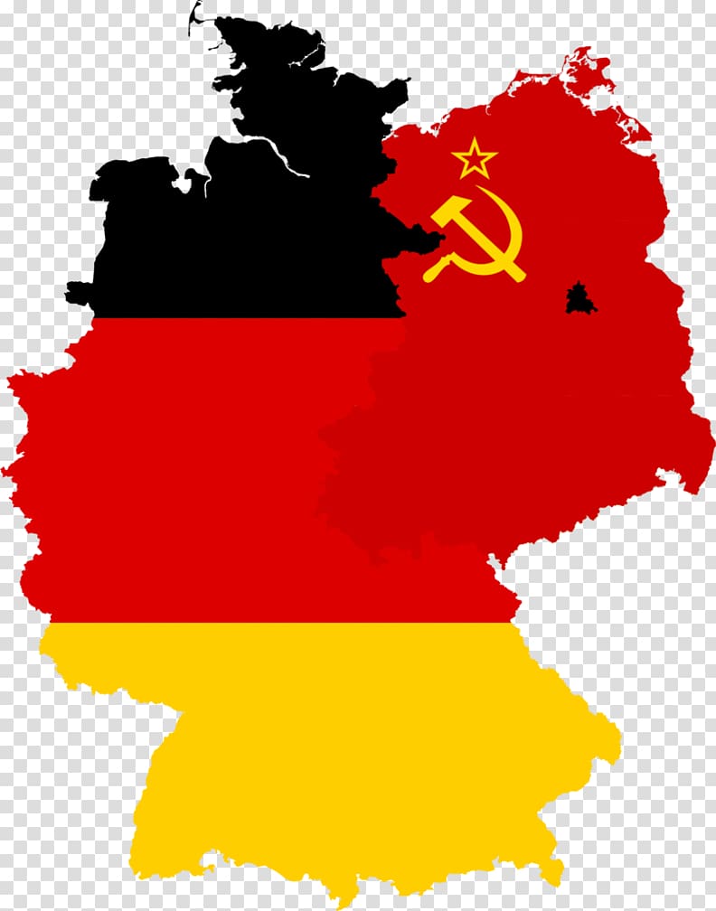 West Germany East Germany German Empire Flag of Germany, map transparent background PNG clipart