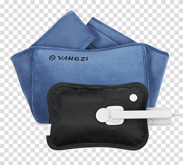 Bag Brand, Blue Belt Bao Bao heating transparent background PNG clipart