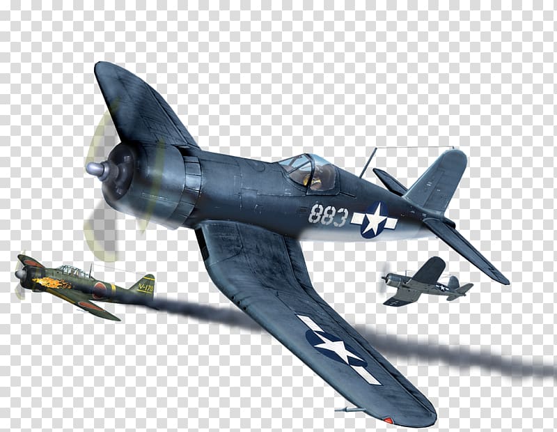 Vought F4U Corsair Focke-Wulf Fw 190 Airplane Grumman F4F Wildcat Aircraft, airplane banner transparent background PNG clipart