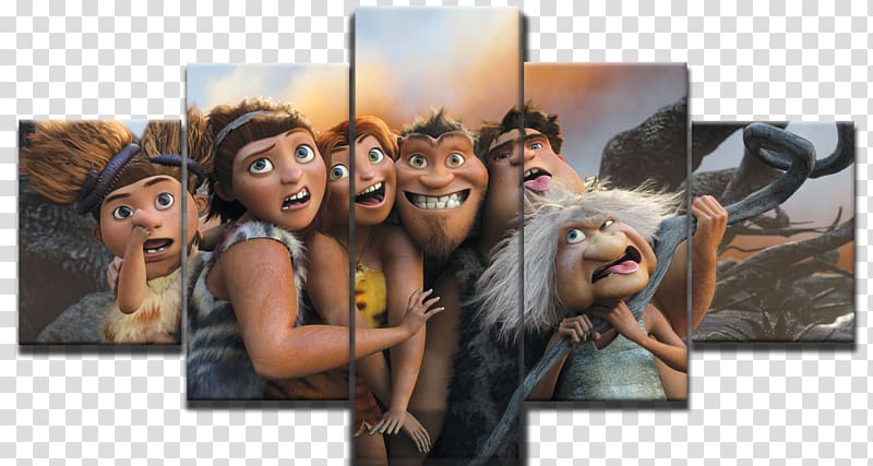 YouTube Blu-ray disc The Croods DreamWorks Animation, Croods transparent background PNG clipart