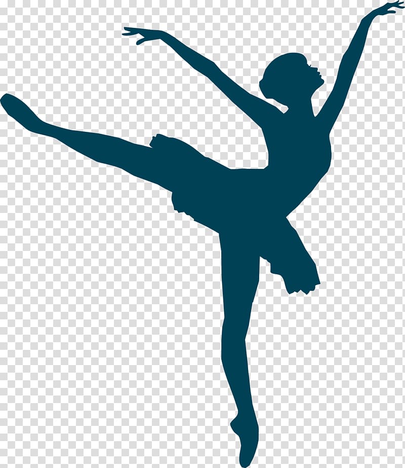 Ballet Dancer Dance studio Tap dance, Ballet silhouette transparent background PNG clipart