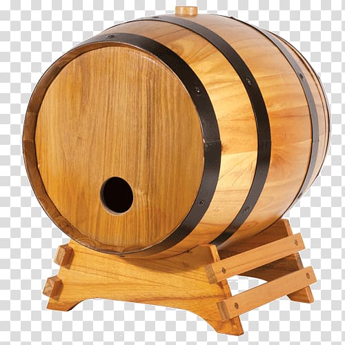 Barrel Wine Wood Bag-in-box Drum, wine transparent background PNG clipart