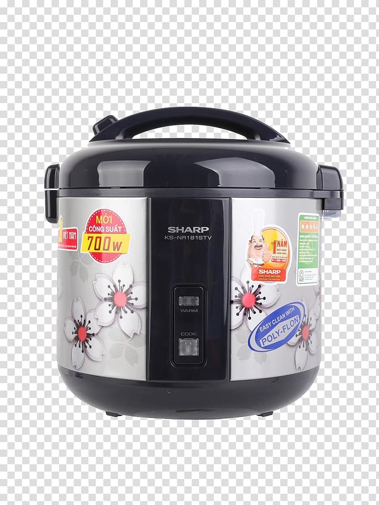 Rice Cookers Home appliance Electricity Water vapor Kitchen, rice cooker transparent background PNG clipart