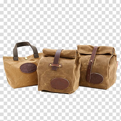Paper Bag Lunchbox Waxed cotton, bag transparent background PNG clipart