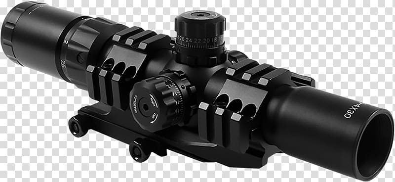 Telescopic sight Close quarters combat Milliradian Firearm Optics, others transparent background PNG clipart