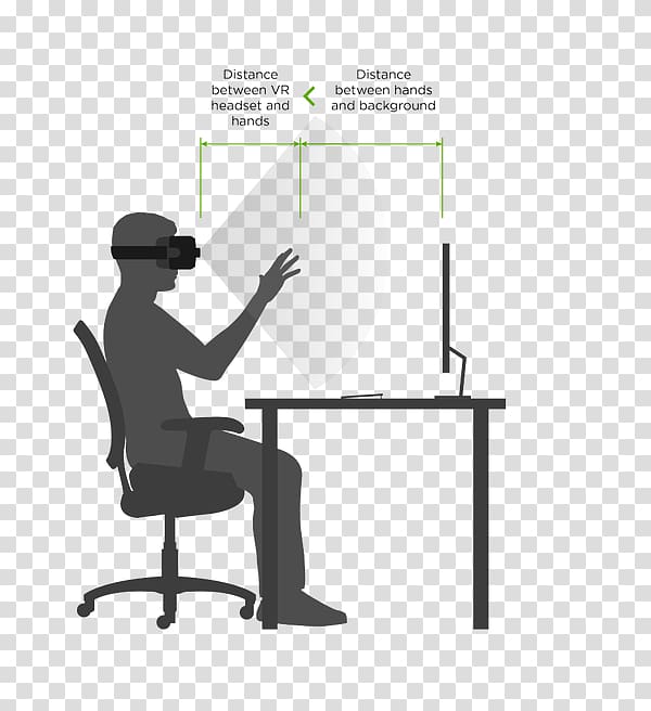 Office & Desk Chairs HTC Vive Leap Motion, try again transparent background PNG clipart