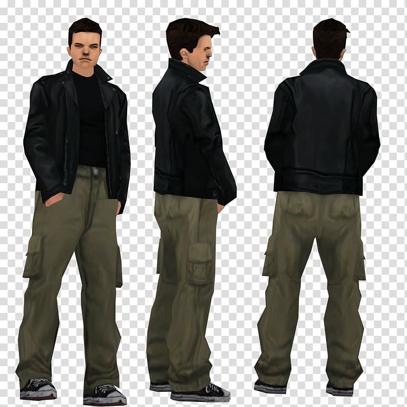 Grand Theft Auto: San Andreas Grand Theft Auto III Niko Bellic Grand Theft Auto 2 Claude, tommy vercetti transparent background PNG clipart