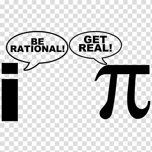 Rational number T-shirt Real number Mathematical joke Pi, T-shirt transparent background PNG clipart