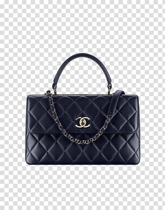 Tote bag Chanel Leather Handbag, chanel purse transparent background PNG clipart