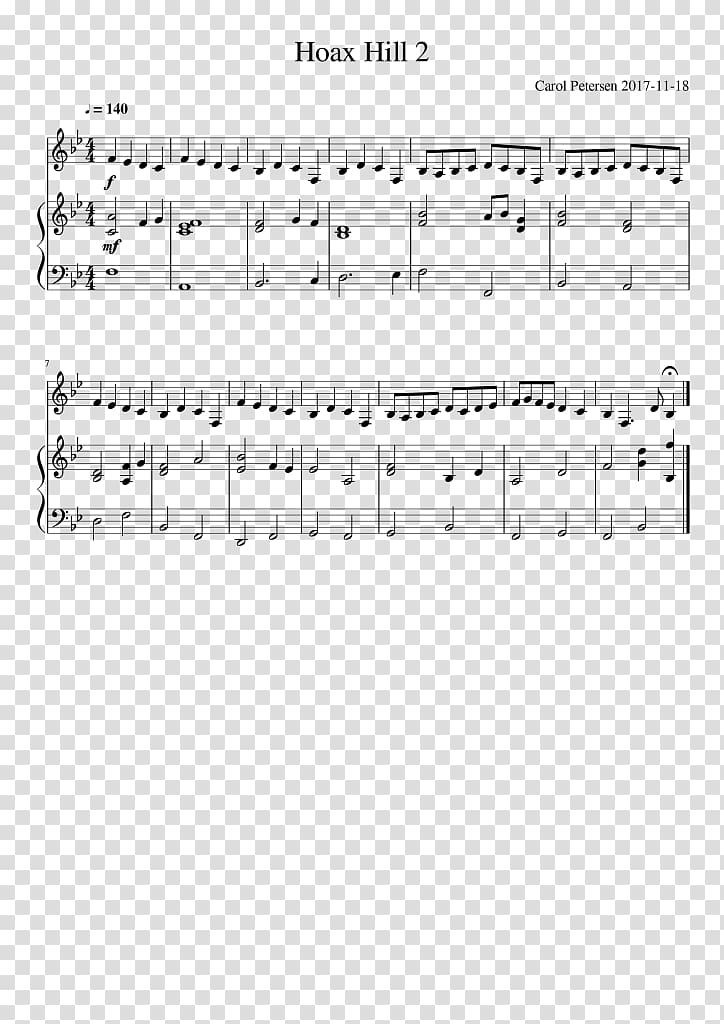 Sheet Music Light of the Seven Violin B minor, sheet music transparent background PNG clipart