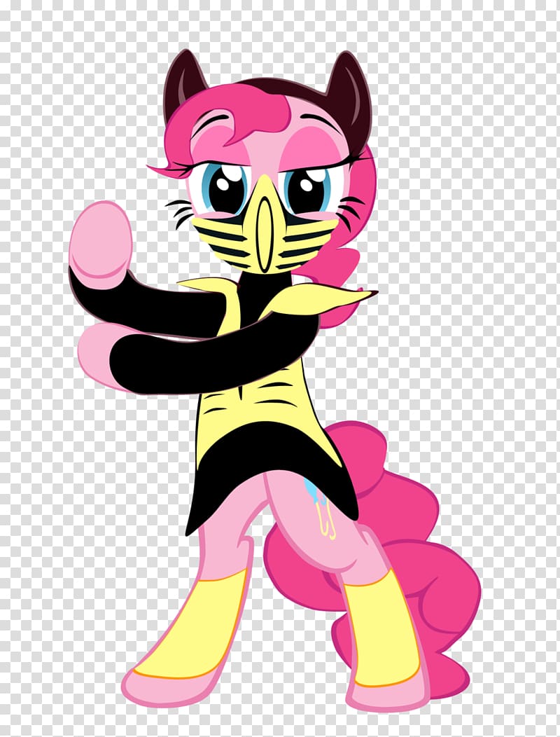 Pinkie Pie Pony Mortal Kombat X Horse Flash Sentry, horse transparent background PNG clipart