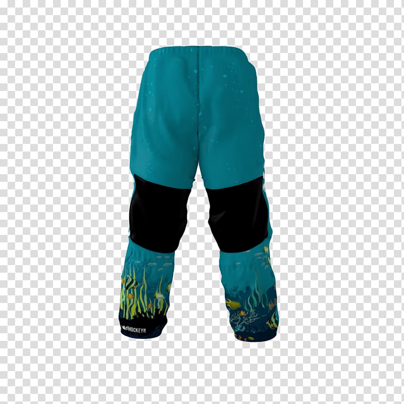 Shorts Pants Blue Ice hockey, hockey flow transparent background PNG clipart