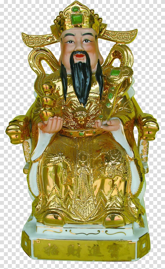 Caishen u7384u575bu771fu541b Deity Feng shui Chinese New Year, God of Mammon transparent background PNG clipart