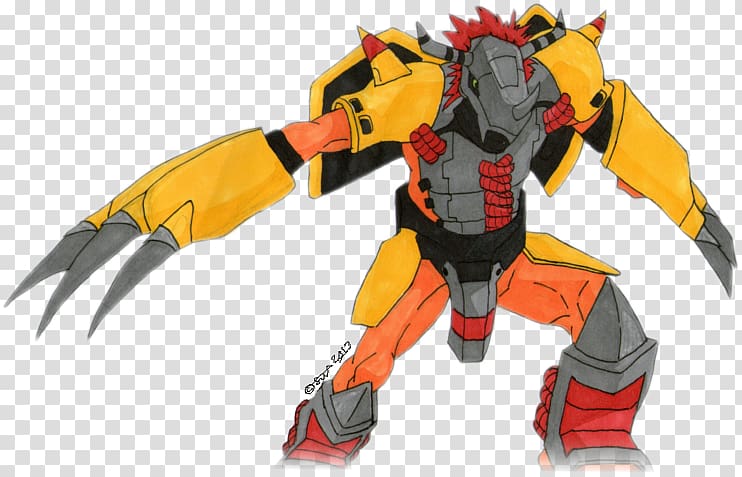 WarGreymon Transformers Drawing Robot Visual arts, digimon wargreymon transparent background PNG clipart