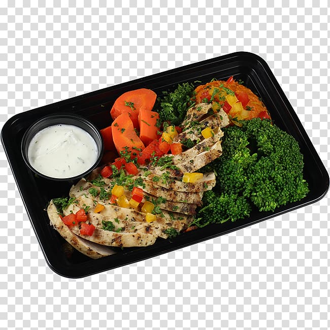 Bento Platter Lunch Vegetable Garnish, Lemon Chicken transparent background PNG clipart