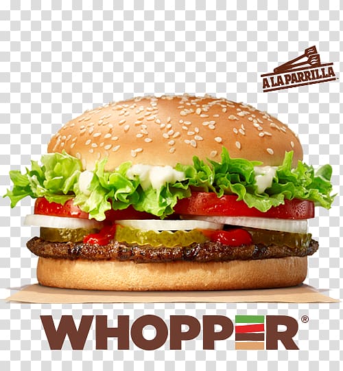 Whopper Burger King Hamburger Chicken sandwich, burger king transparent background PNG clipart