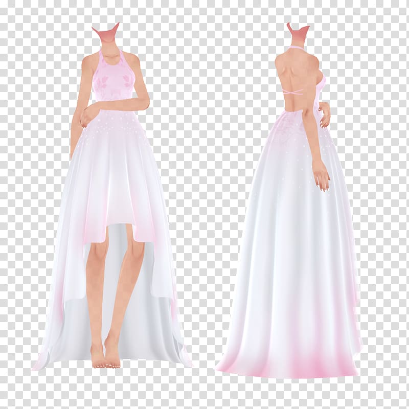 Wedding dress Gown Party dress Cocktail dress, dress transparent background PNG clipart