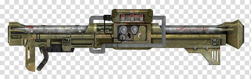 Fallout: New Vegas Fallout 3 Fallout: Brotherhood of Steel Fallout 4 Rocket launcher, weapon transparent background PNG clipart