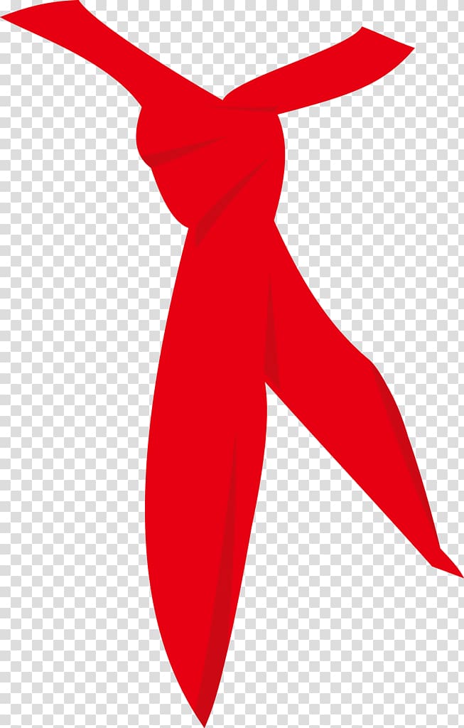 Red scarf Amazon.com , psd免抠 transparent background PNG clipart