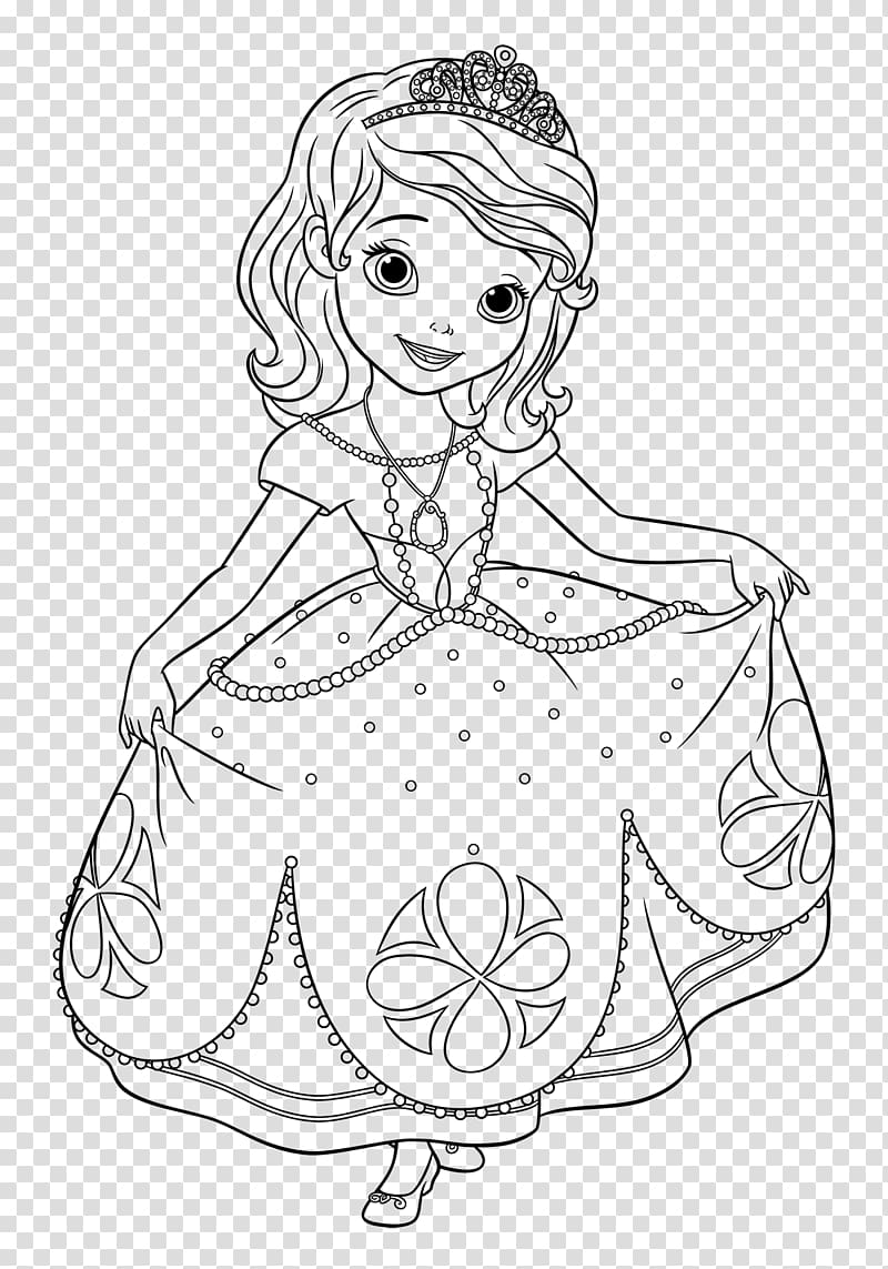 Coloring book Disney Princess Drawing, Disney Princess transparent ...