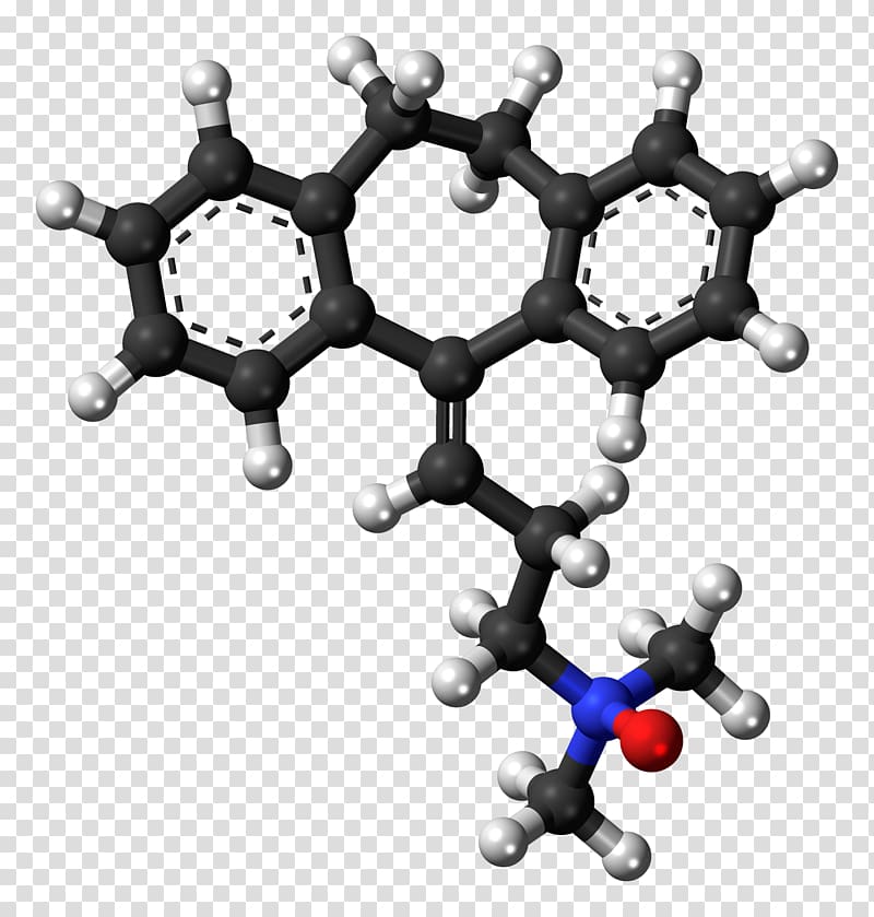Ball-and-stick model Molecule Molecular model Chemistry Promethazine, Cobaltiii Oxide transparent background PNG clipart