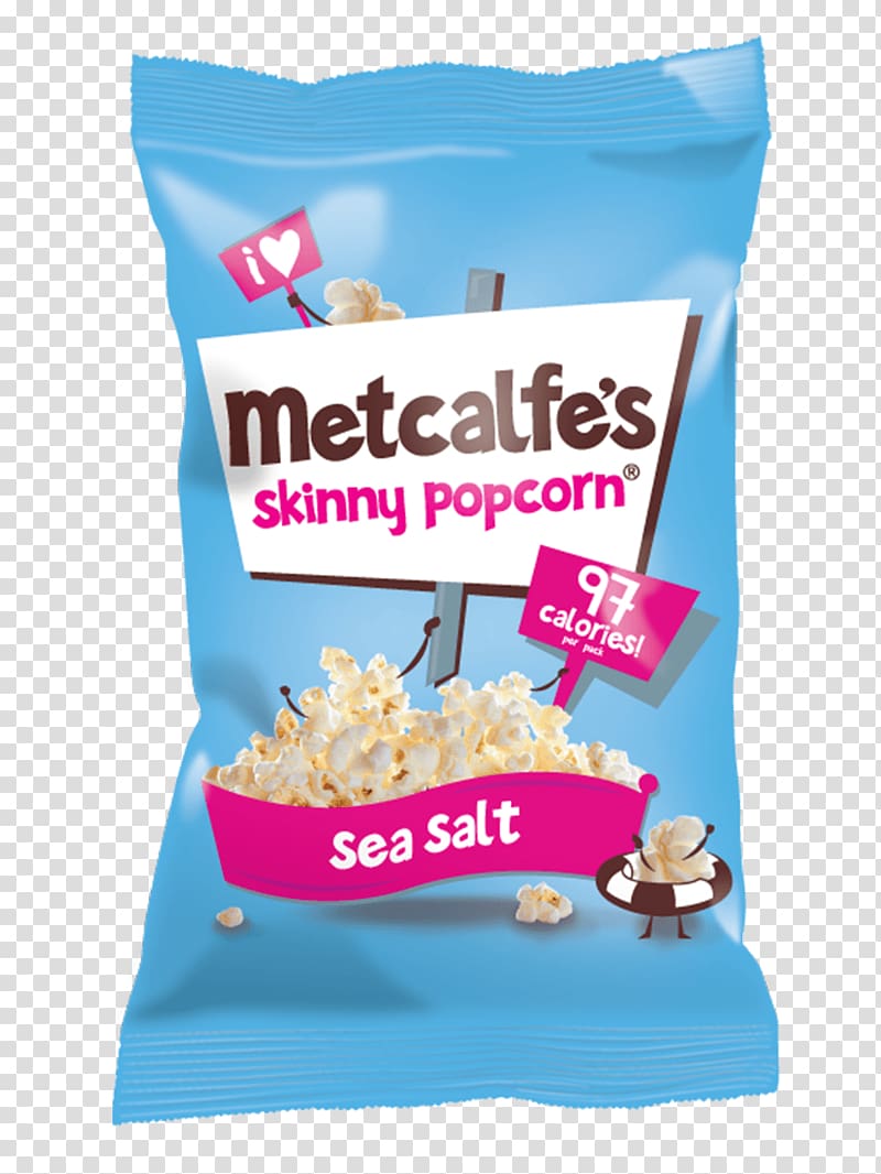 Popcorn Caramel corn Metcalfes Skinny Salt Kettle Foods, popcorn transparent background PNG clipart