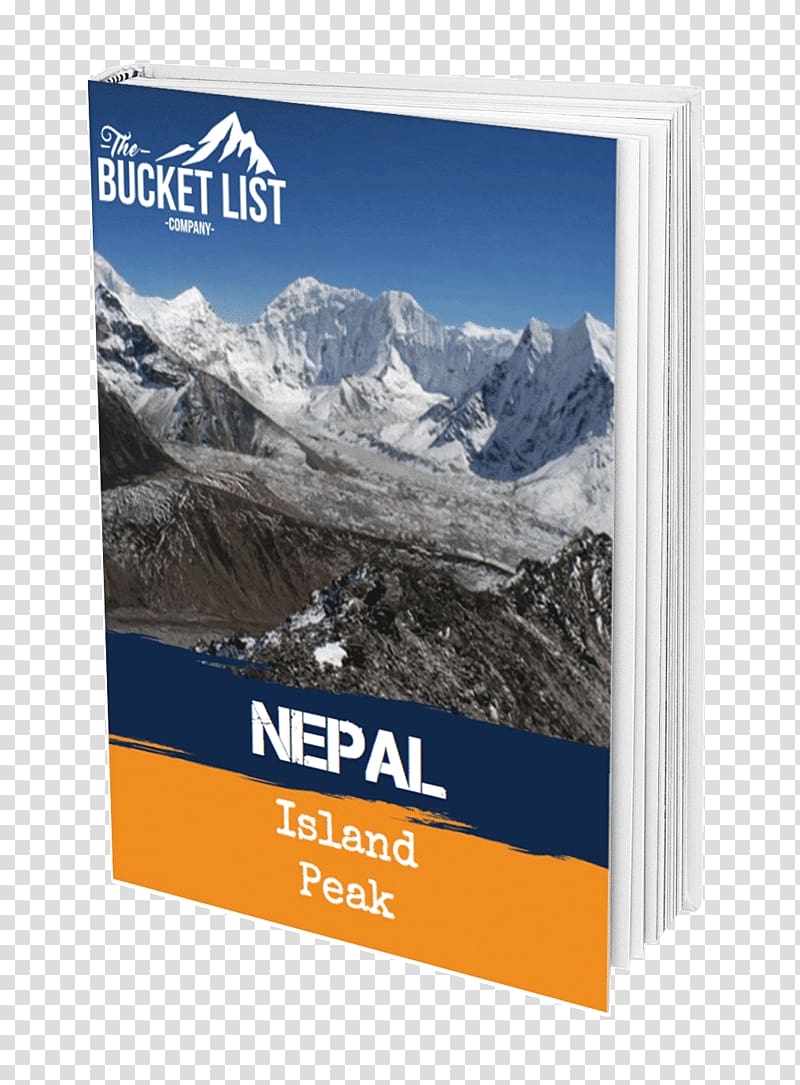 Imja Tse Mountain range Island Peak Trek, Nepal Brand, mountain transparent background PNG clipart