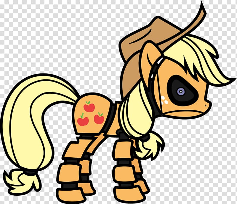 Pony Applejack Rarity Five Nights at Freddy\'s 3 Rainbow Dash, robot transparent background PNG clipart