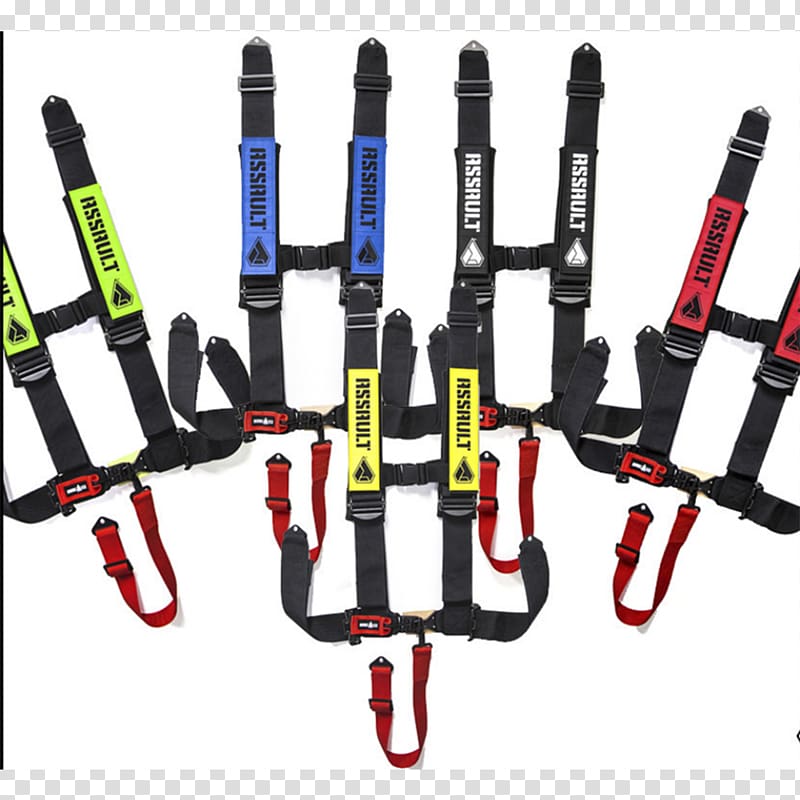 Racing Side by Side Five-point harness Assault Industries Industry, seat belt transparent background PNG clipart