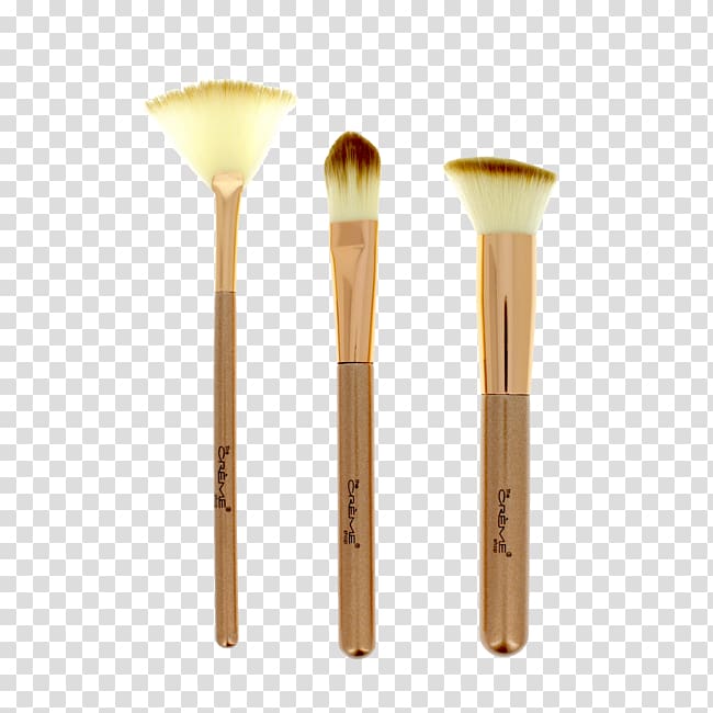 Makeup brush Cosmetics Cleanser St Ives Blemish Control, Brush Gold transparent background PNG clipart