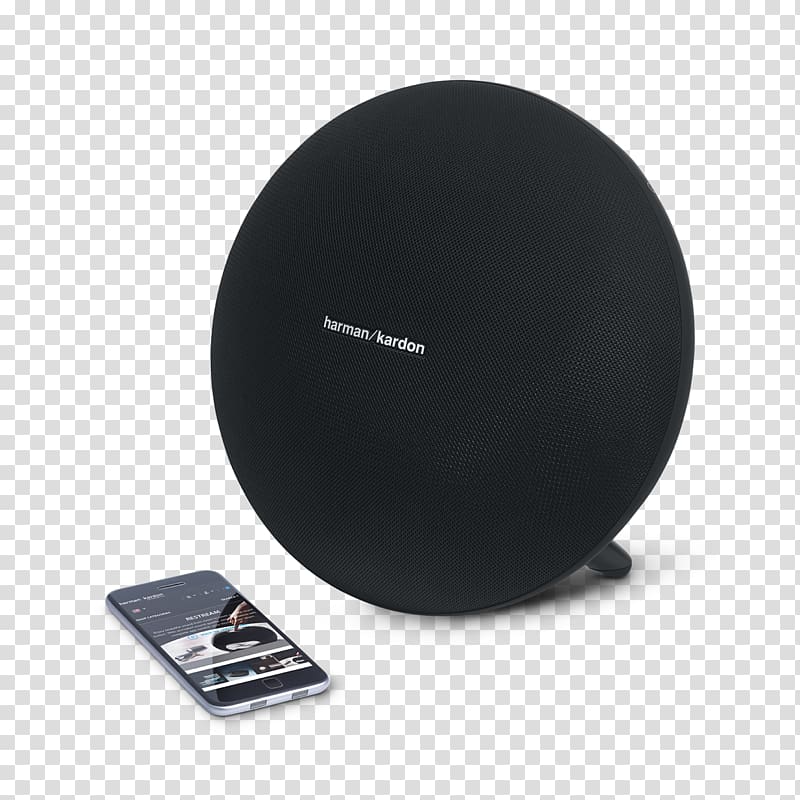 Wireless speaker Loudspeaker Harman Kardon Audio, onyx transparent background PNG clipart