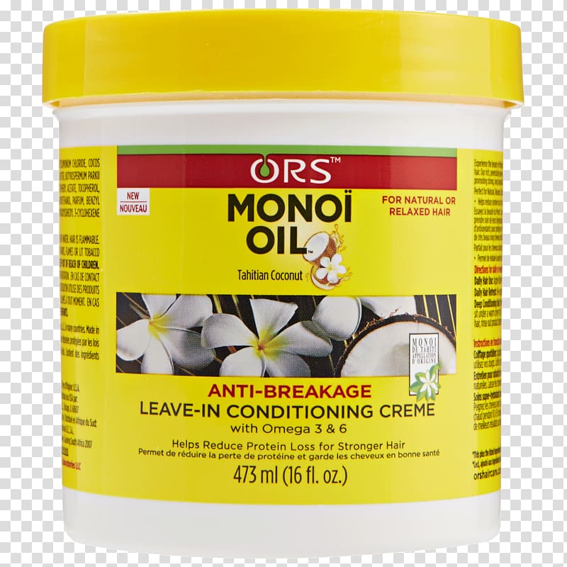 ORS Monoi Oil Anti-Breakage Leave-In Conditioning Creme Hair conditioner Hair Care, Hair Salon Flyer transparent background PNG clipart