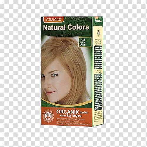 Blond Hair coloring Natural Color System Yellow, paint transparent background PNG clipart